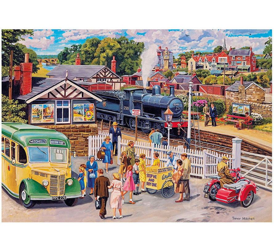 Gibsons Treats at the Station Puzzle 1000pcs