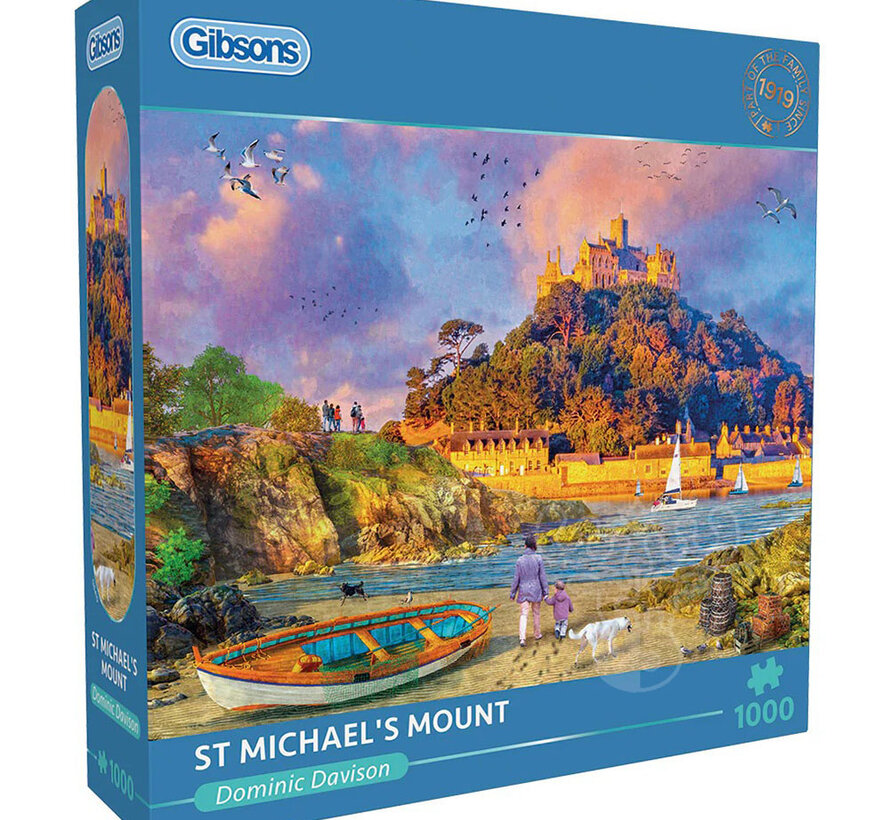 Gibsons St Michael's Mount Puzzle 1000pcs
