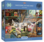 Gibsons Snoozing in the Shed Puzzle 1000pcs