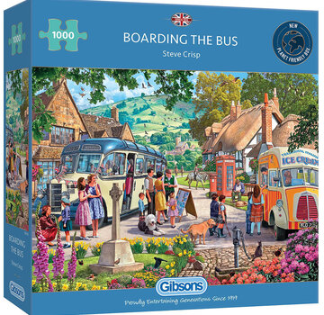 Gibsons Gibsons Boarding the Bus Puzzle 1000pcs