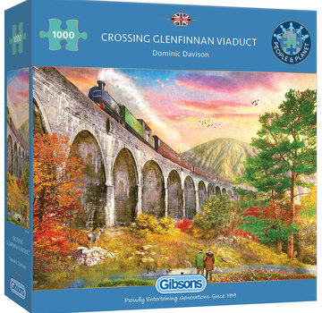 Gibsons Gibsons Crossing Glenfinnan Viaduct Puzzle 1000pcs