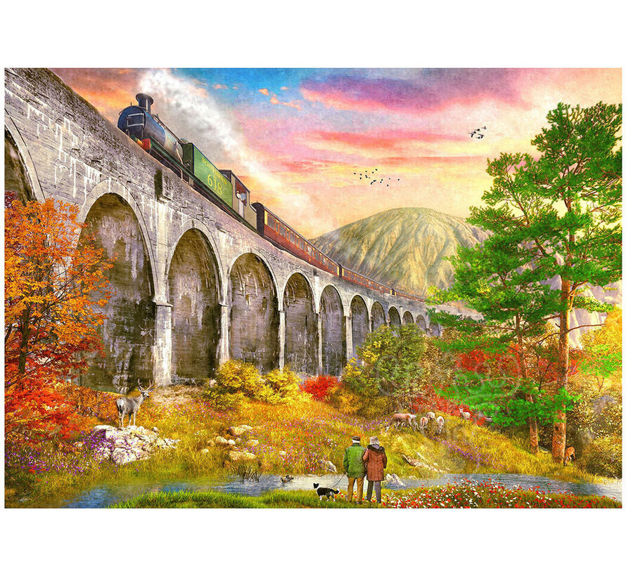 Gibsons Crossing Glenfinnan Viaduct Puzzle 1000pcs