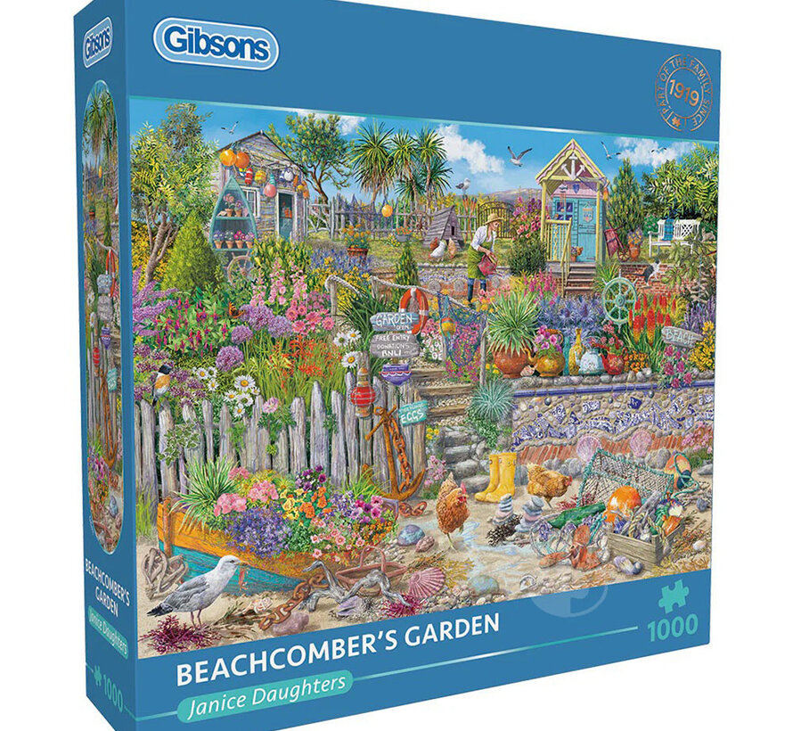 Gibsons Beachcomber's Garden Puzzle 1000pcs