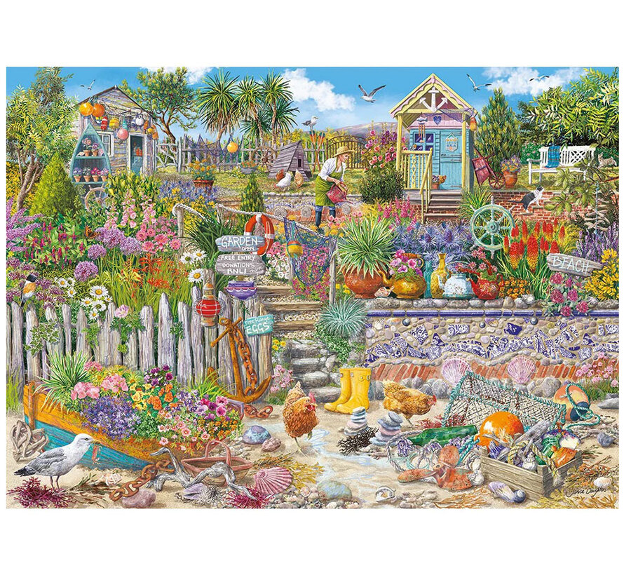 Gibsons Beachcomber's Garden Puzzle 1000pcs