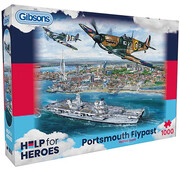 Gibsons Gibsons Portsmouth Flypast Puzzle 1000pcs