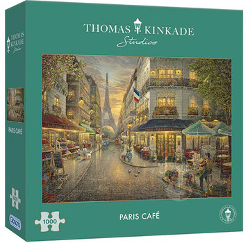 Gibsons Gibsons Thomas Kinkade: Paris Café Puzzle 1000pcs RETIRED