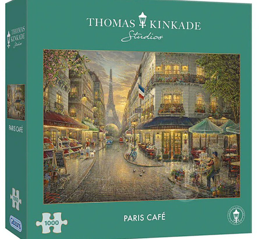Gibsons Thomas Kinkade: Paris Café Puzzle 1000pcs RETIRED