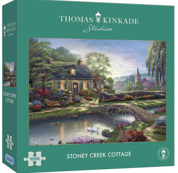Gibsons Gibsons Thomas Kinkade: Stoney Creek Cottage Puzzle 1000pcs