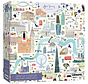 Gibsons Map of London Puzzle 1000pcs