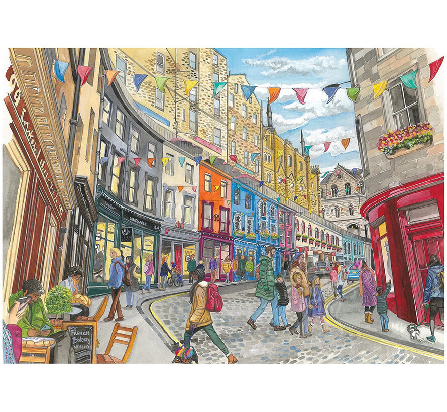 Gibsons Edinburgh Puzzle 2 x 500pcs