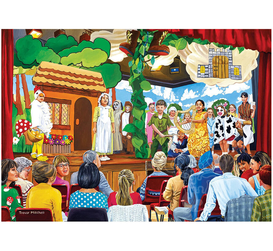 Gibsons School Days Puzzle 4 x 500pcs