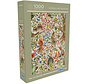 Gibsons The Art File: Woodland Wildlife Puzzle 1000pcs