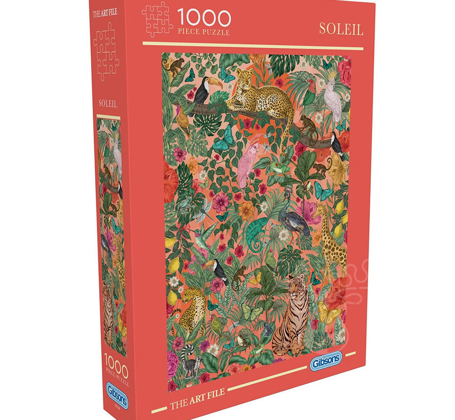 Gibsons The Art File: Soleil Puzzle 1000pcs