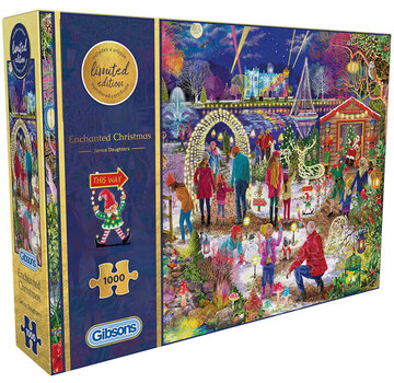 Gibsons Gibsons Enchanted Christmas Puzzle 1000pcs Limited Edition RETIRED