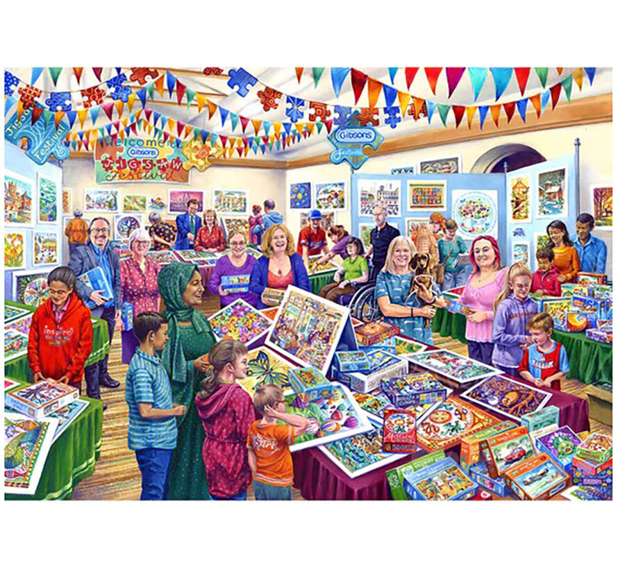 Gibsons Puzzle Festival Puzzle 1000pcs