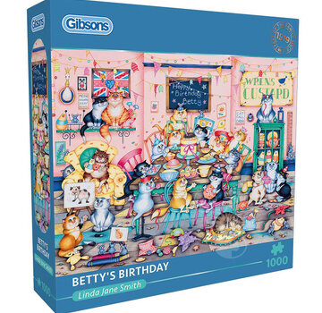 Gibsons Gibsons Betty's Birthday Puzzle 1000pcs
