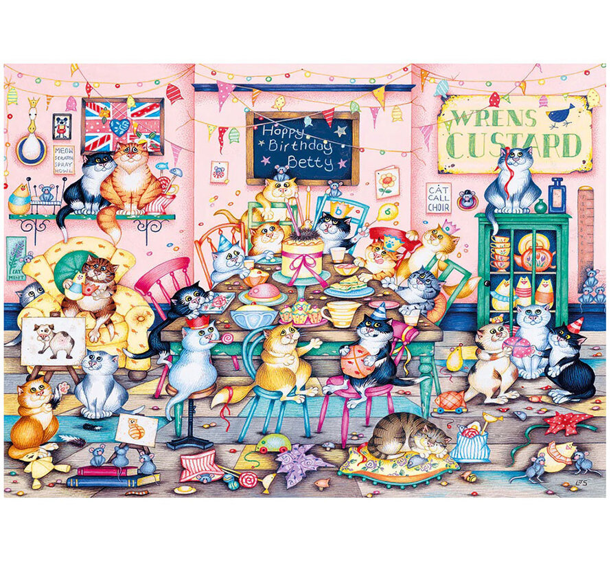 Gibsons Betty's Birthday Puzzle 1000pcs
