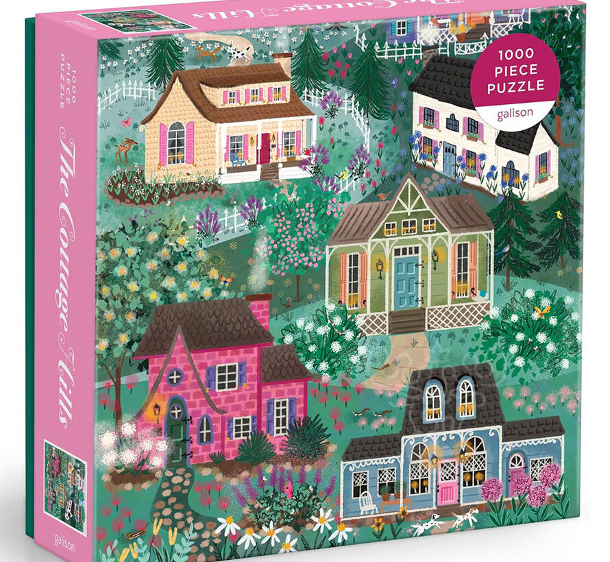 Galison Joy Laforme The Cottage Hills Puzzle 1000pcs
