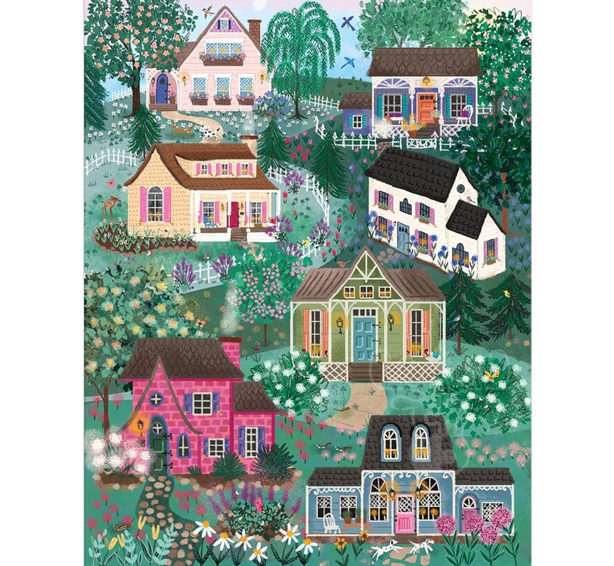 Galison Joy Laforme The Cottage Hills Puzzle 1000pcs