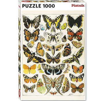 Piatnik Piatnik Millot - Butterflies and Moths Puzzle 1000pcs