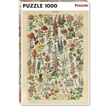 Piatnik Piatnik Millot - Fleurs Puzzle 1000pcs
