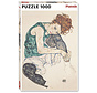 Piatnik Schiele - Sitting Woman Puzzle 1000pcs