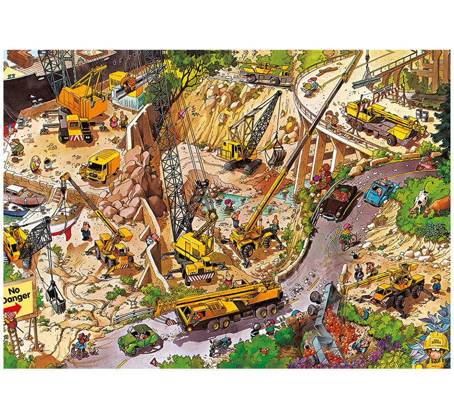 Heye Wanted: Door Lock Tonio Puzzle 1000pcs
