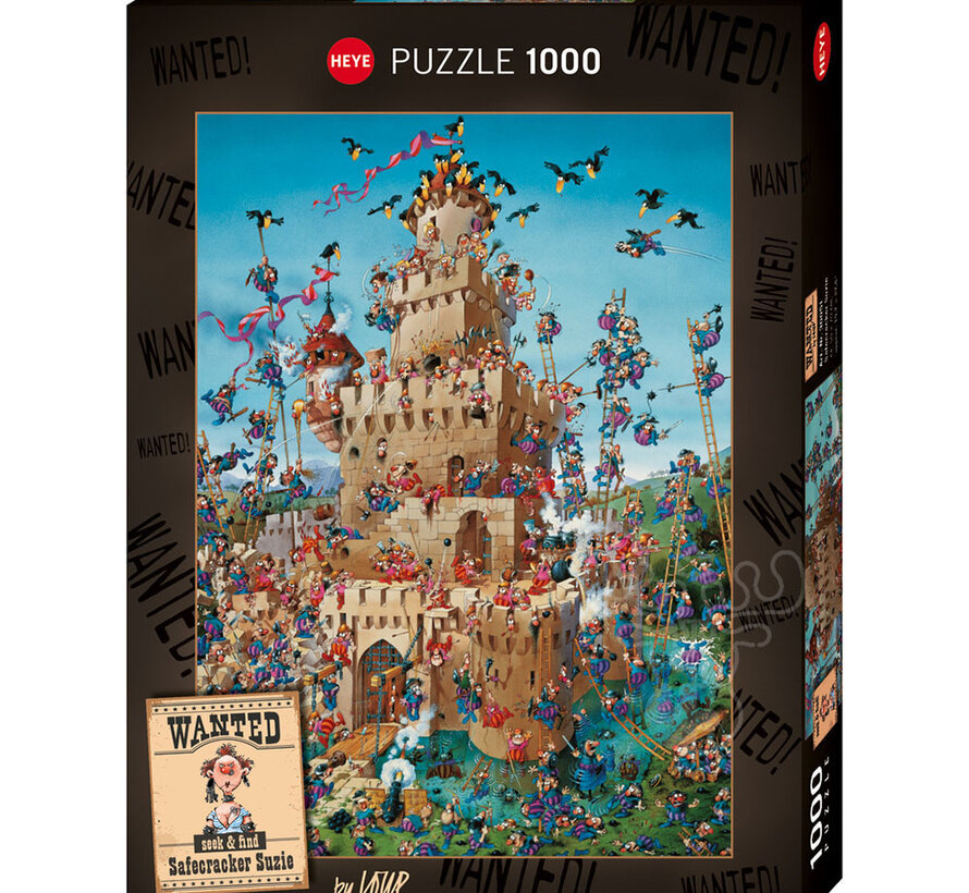Heye Wanted: Safecracker Suzie Puzzle 1000pcs