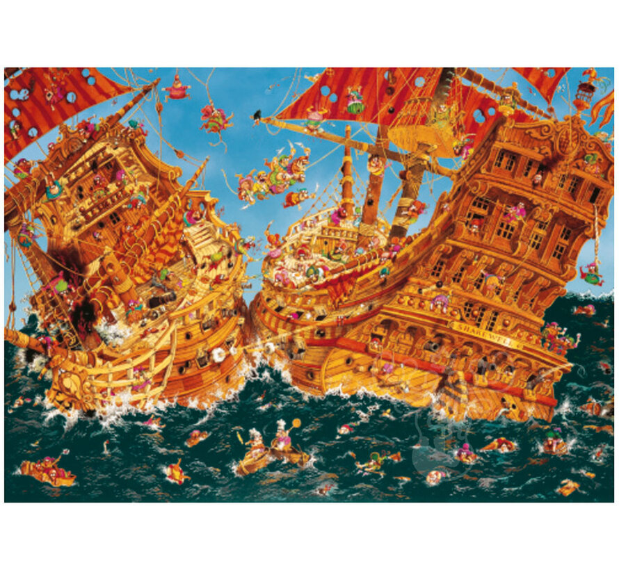 Heye Wanted: Diamond Dick Puzzle 1000pcs