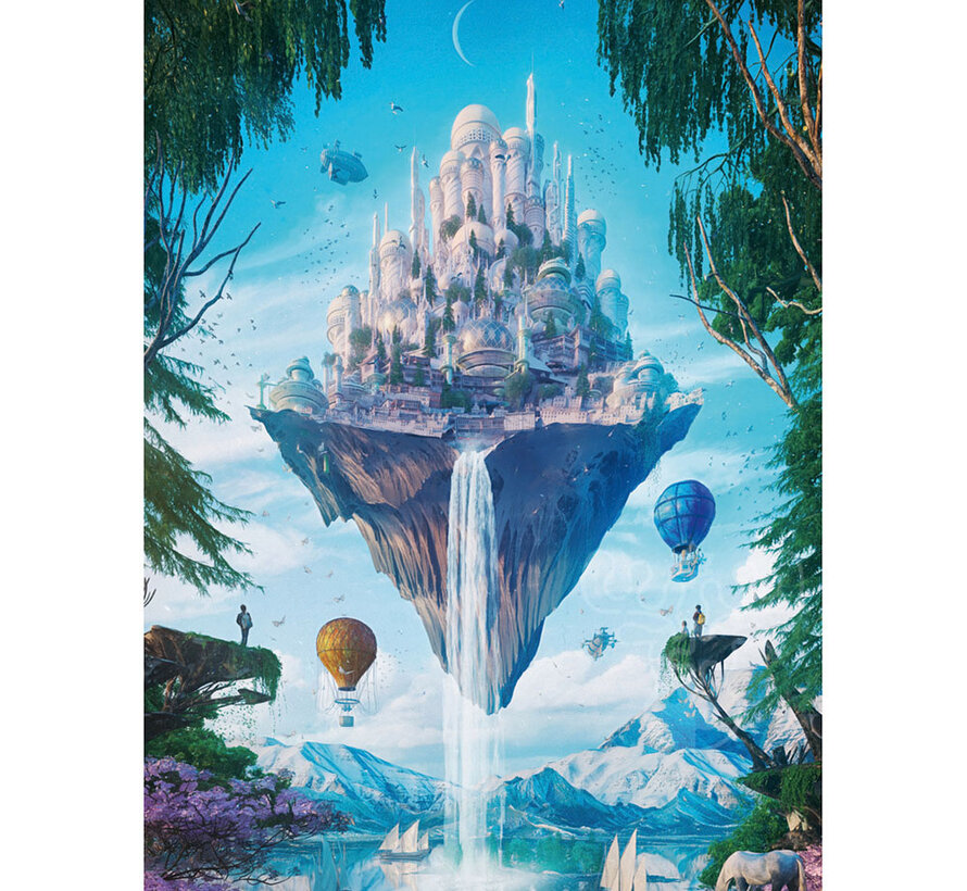 Heye Future Cities: Sky Isle Puzzle 1000pcs