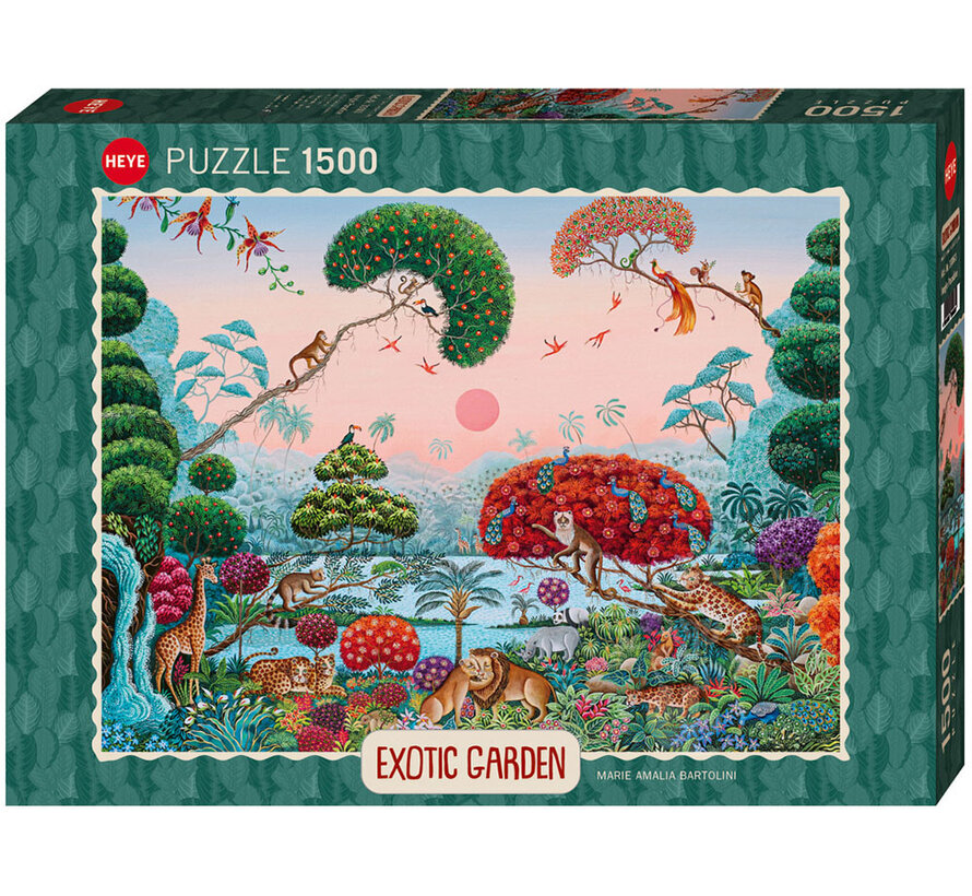 Heye Exotic Garden: Jungle Paradise  Puzzle 1500pcs