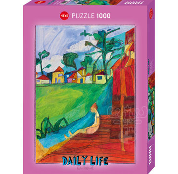 Heye Heye Daily Life: By The River Puzzle 1000pcs