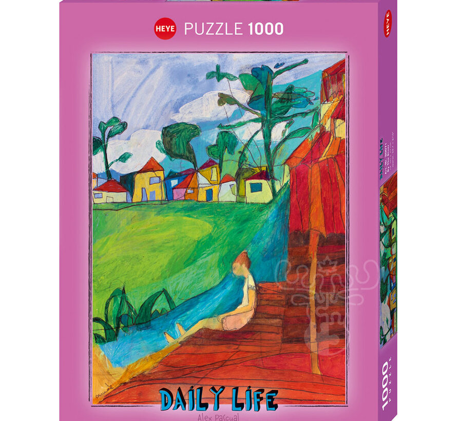 Heye Daily Life: By The River Puzzle 1000pcs