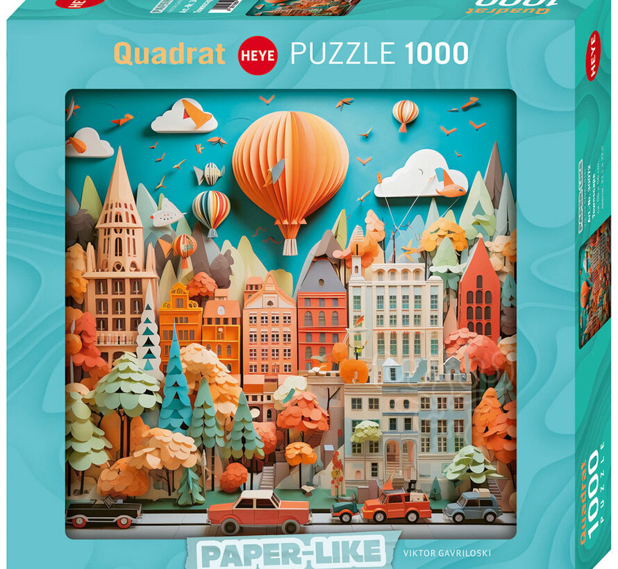 Heye Paper-Like:Townscape Puzzle 1000pcs