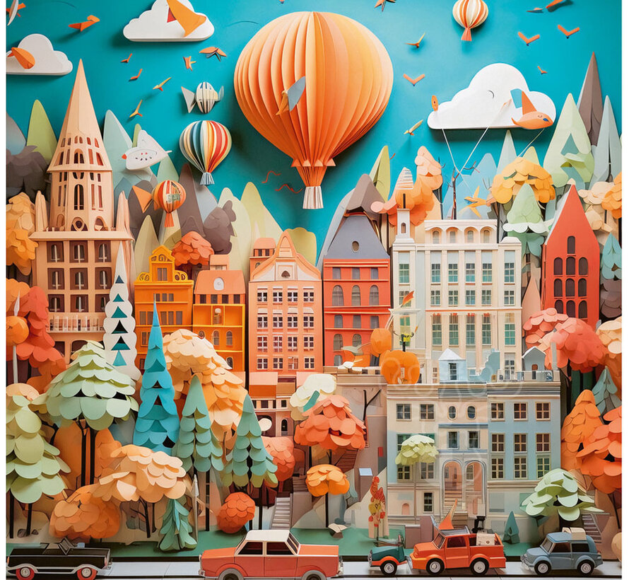 Heye Paper-Like:Townscape Puzzle 1000pcs