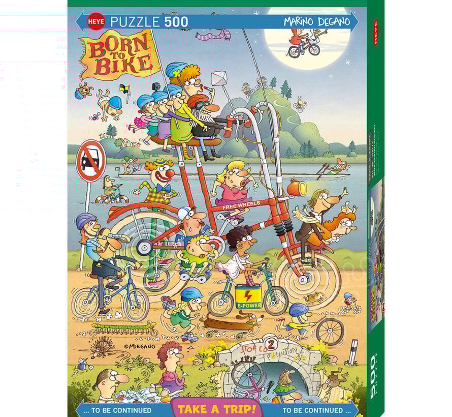 Heye Take a Trip: With Marino Degano Puzzle 500pcs