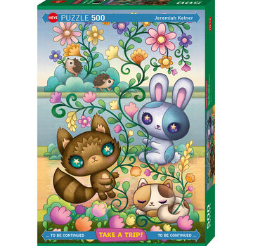 Heye Heye Take a Trip: With Jeremiah Ketner Puzzle 500pcs