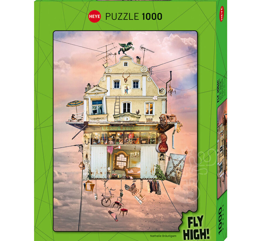 Heye Fly High!: Treasure House Puzzle 1000pcs