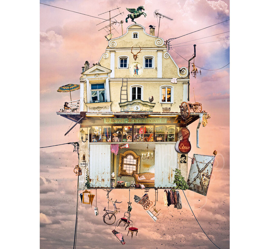 Heye Fly High!: Treasure House Puzzle 1000pcs