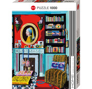 Heye Heye Home: Room With Vermeer Puzzle 1000pcs