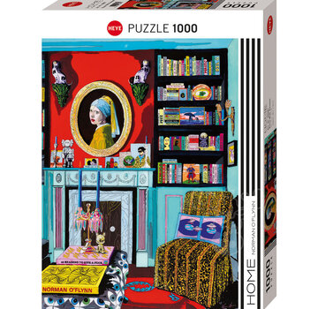 Heye Heye Home: Room With Vermeer Puzzle 1000pcs