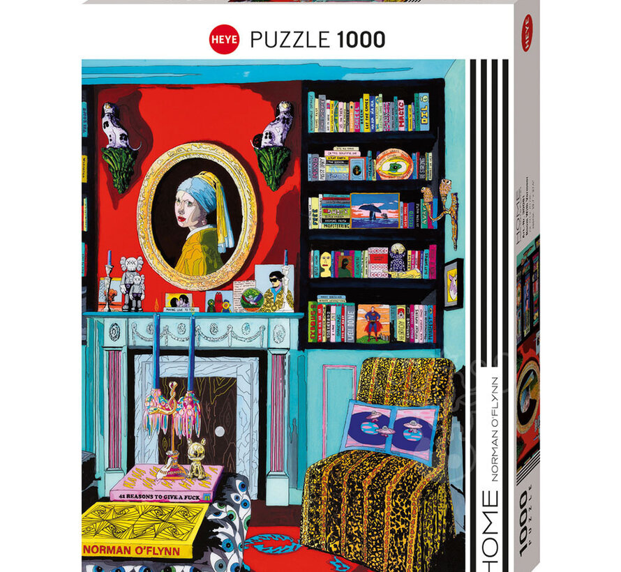 Heye Home: Room With Vermeer Puzzle 1000pcs