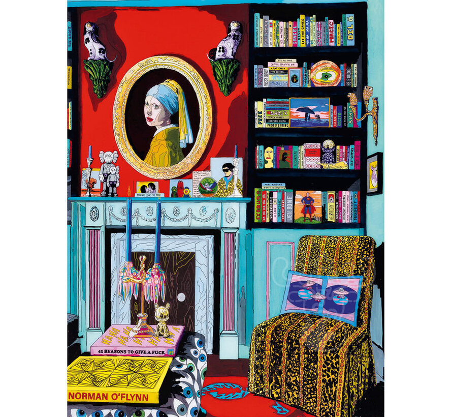 Heye Home: Room With Vermeer Puzzle 1000pcs