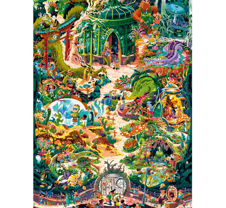 Heye Botanic Garden Puzzle 2000pcs Triangle Box