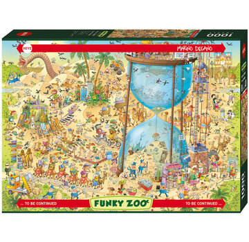 Heye Heye Funky Zoo: Desert Habitat Puzzle 1000pcs
