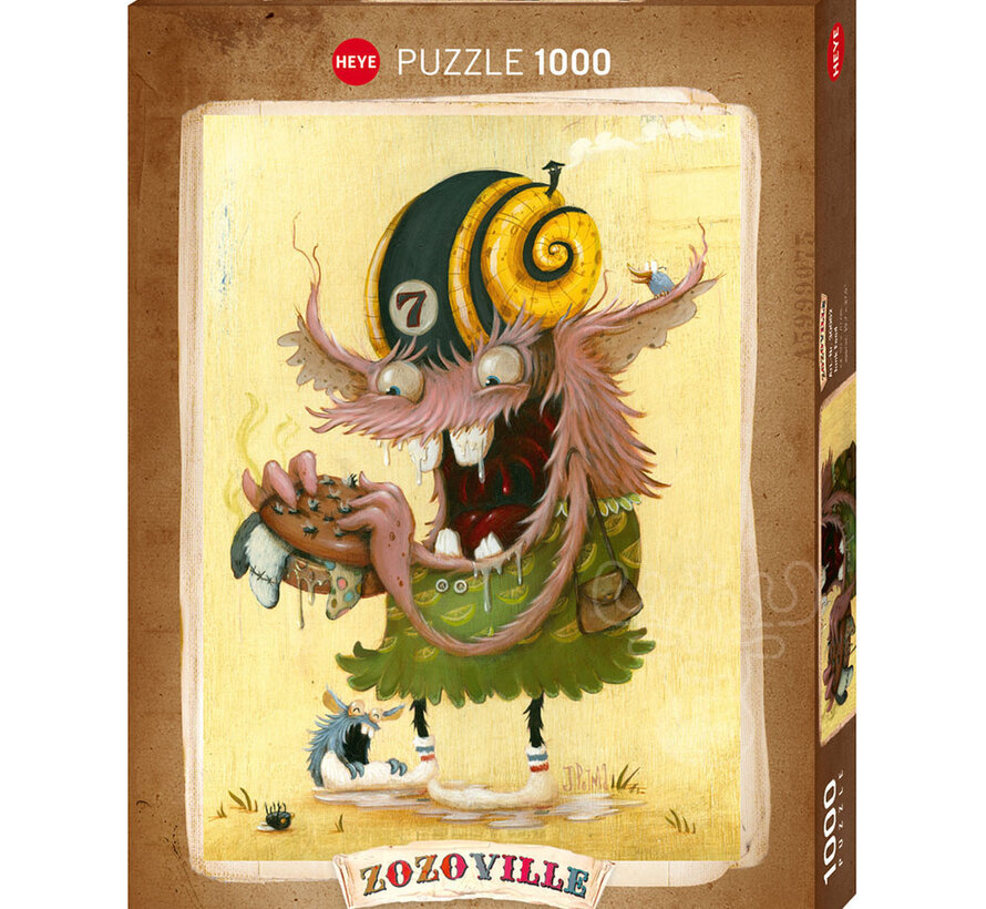 Heye Zozoville Junk Food Puzzle 1000pcs