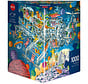 Heye Aliens Welcome! Puzzle 1000pcs Triangle Box