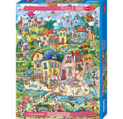 Heye Heye Happytown: Good Morning! Puzzle 1000pcs