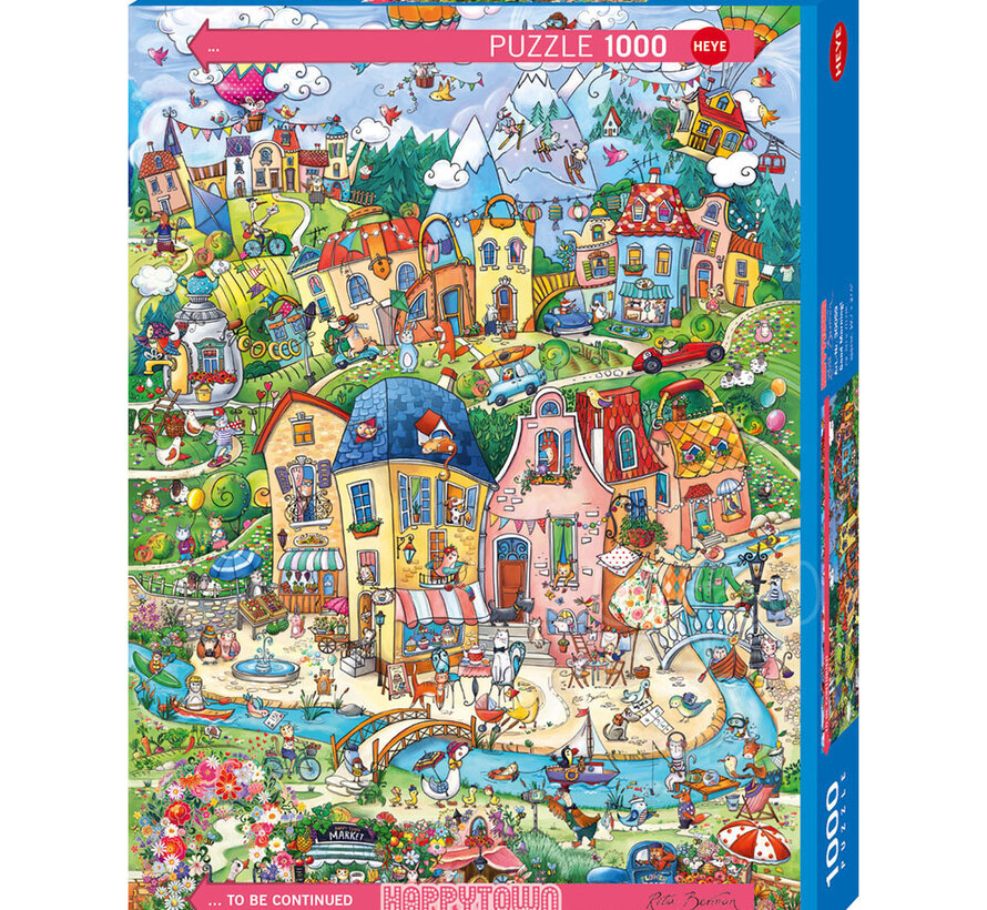 Heye Happytown: Good Morning! Puzzle 1000pcs