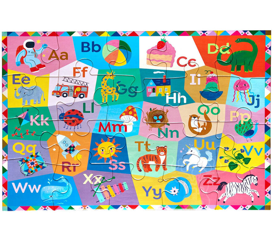eeBoo Learn the Alphabet Puzzle 20pcs